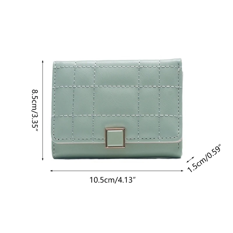 

Стильный короткий кошелек из искусственной кожи, органайзер для денег, идеальный держатель для кредитных карт