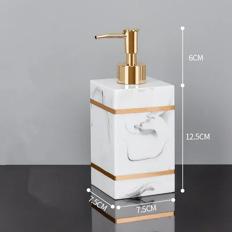 Набор аксессуаров для ванной комнаты из канифоли