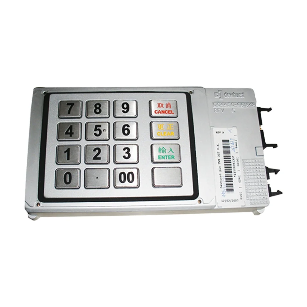 

ATM machine part 445-0661401 Accessories Ncr 5886 Parts Epp V3 Keypad,atm ncr epp V3 4450661401