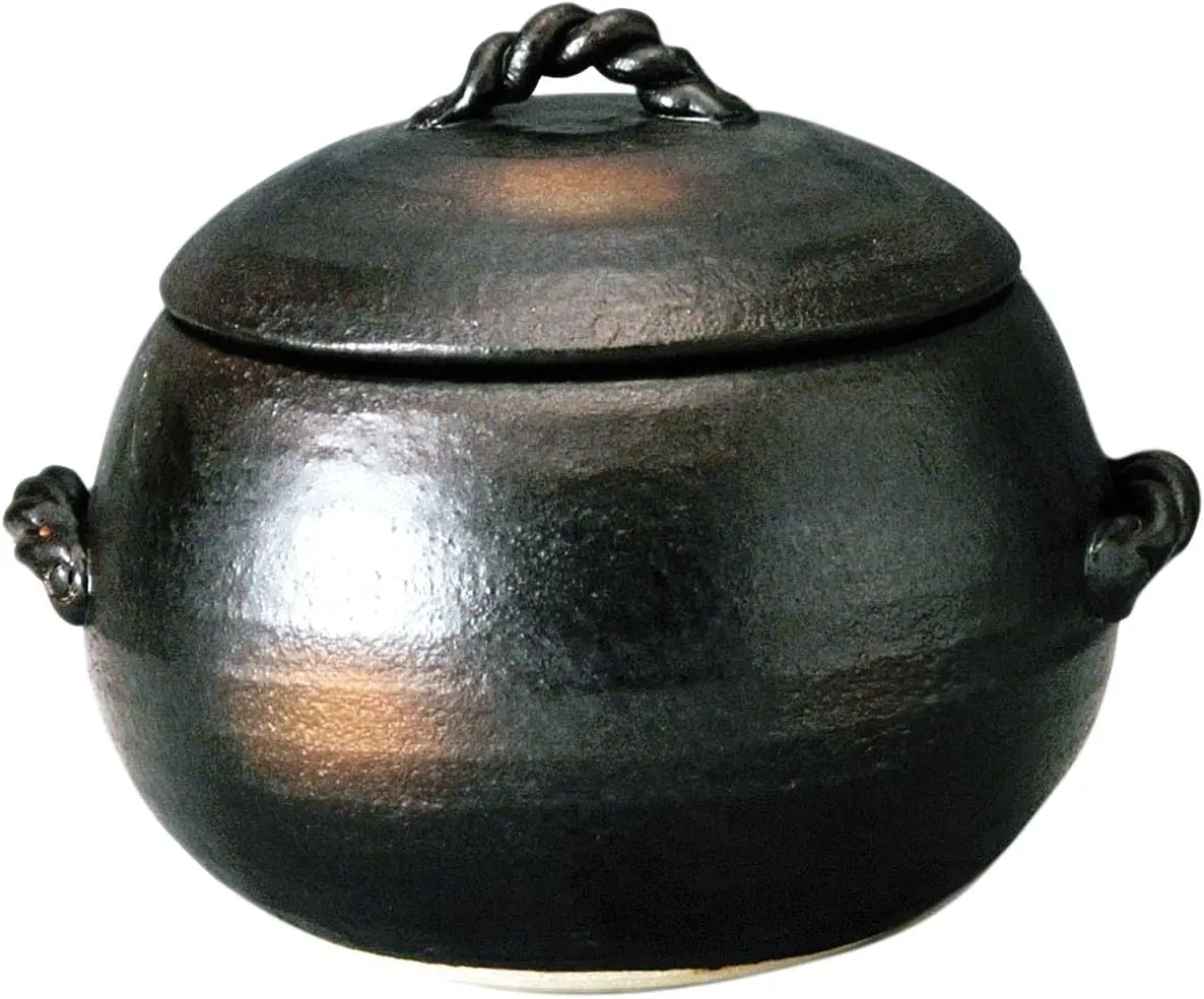 

rice pot - 3 people cook Iga wind M4806