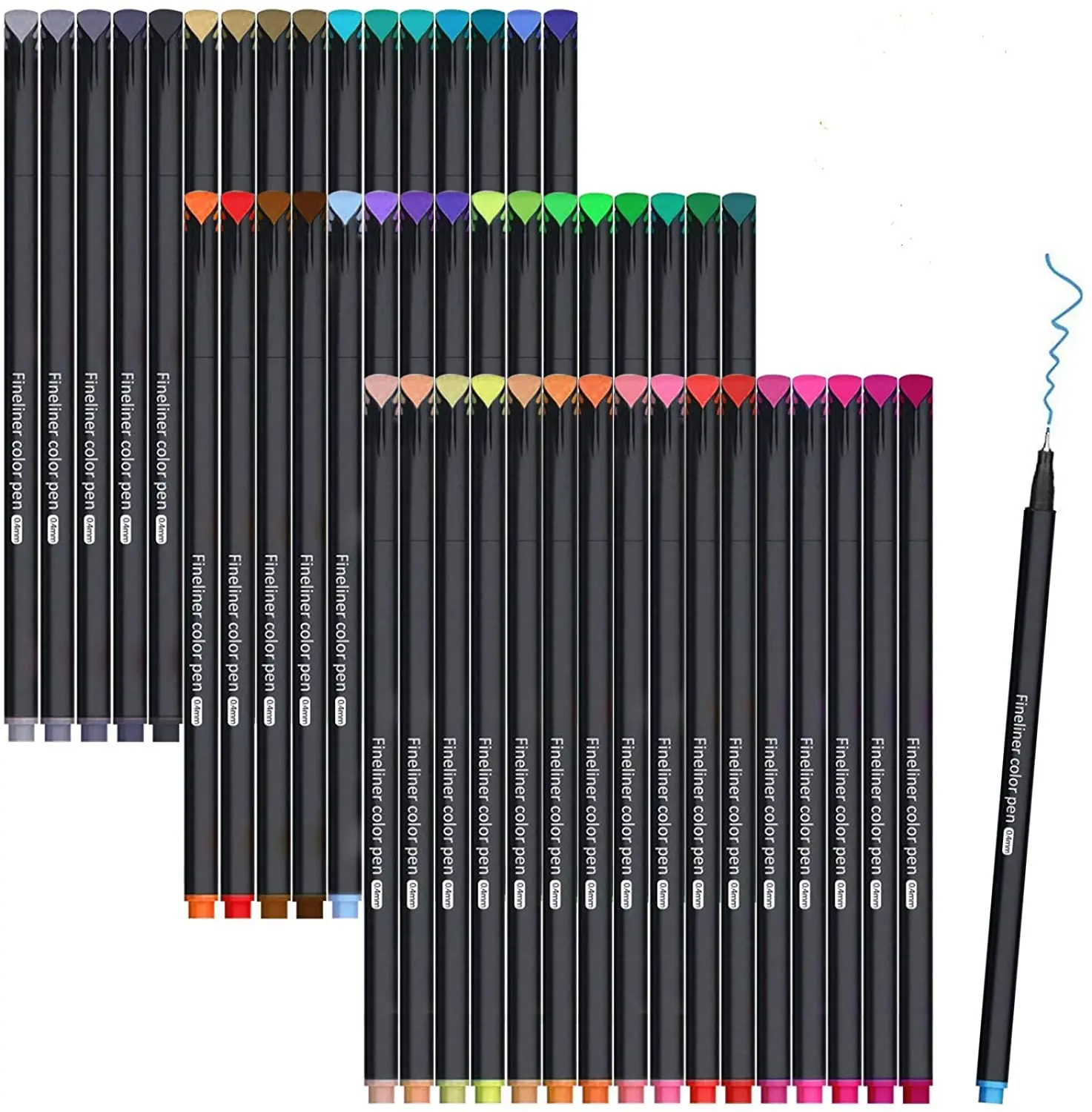 

100 Colors Journal Planner Colored Pens Fineliner Pens for Journaling, Writing Coloring Drawing, Note Taking, Calendar, Planner