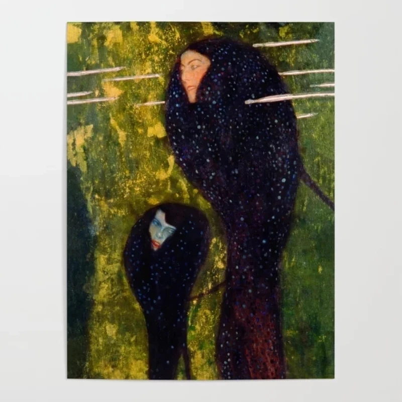 

Canvas Prints Painting Wall Art Gustav Klimt Poster Modern Water Nymphs Home Decor For Living Room Silverfish Modular Pictures