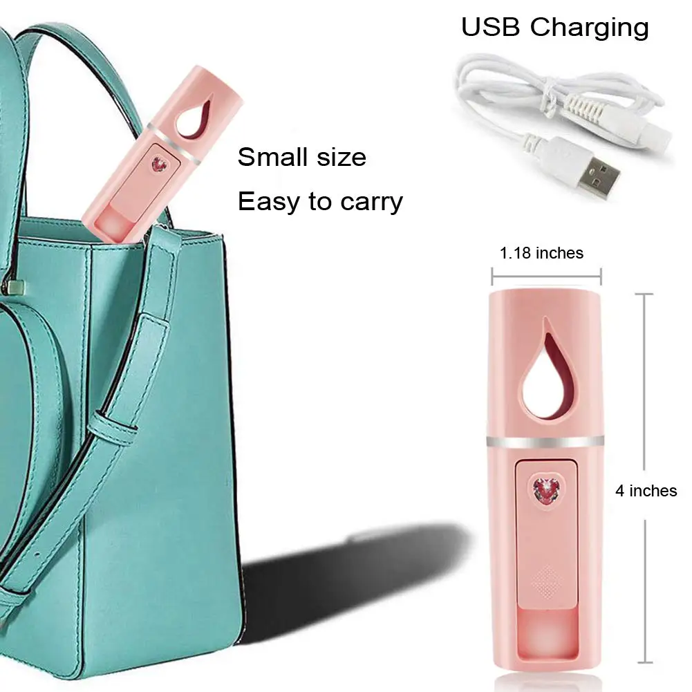 Портативный нано-пароварка для лица Mister Mini наращивания ресниц с распылением и