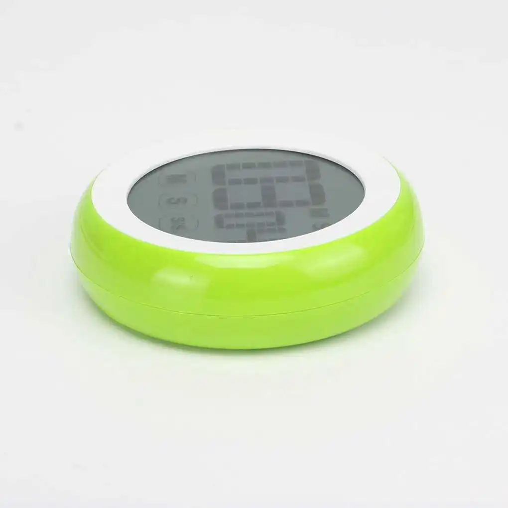 

Цифровой сенсорный ЖК-дисплей, зеркальный инструмент для подсчета, Круглый Магнитный электронный таймер для обучения приготовлению пищи