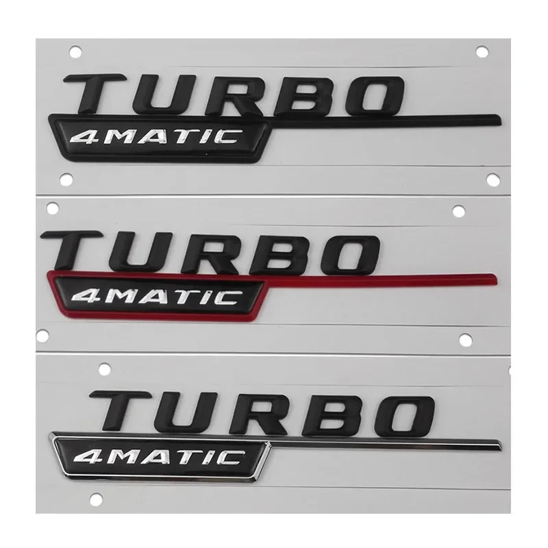 Пластиковая наклейка на заднюю панель автомобиля украшение с логотипом Biturbo для