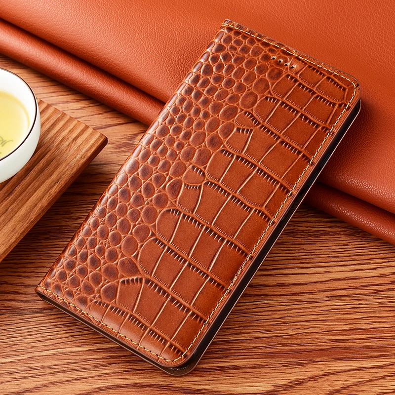 

Magnetic Flip Phone Case for XiaoMi Redmi K20 K30 K30s K30i K40 Pro Plus Ultra Crocodile Pattern Leather Phone Case