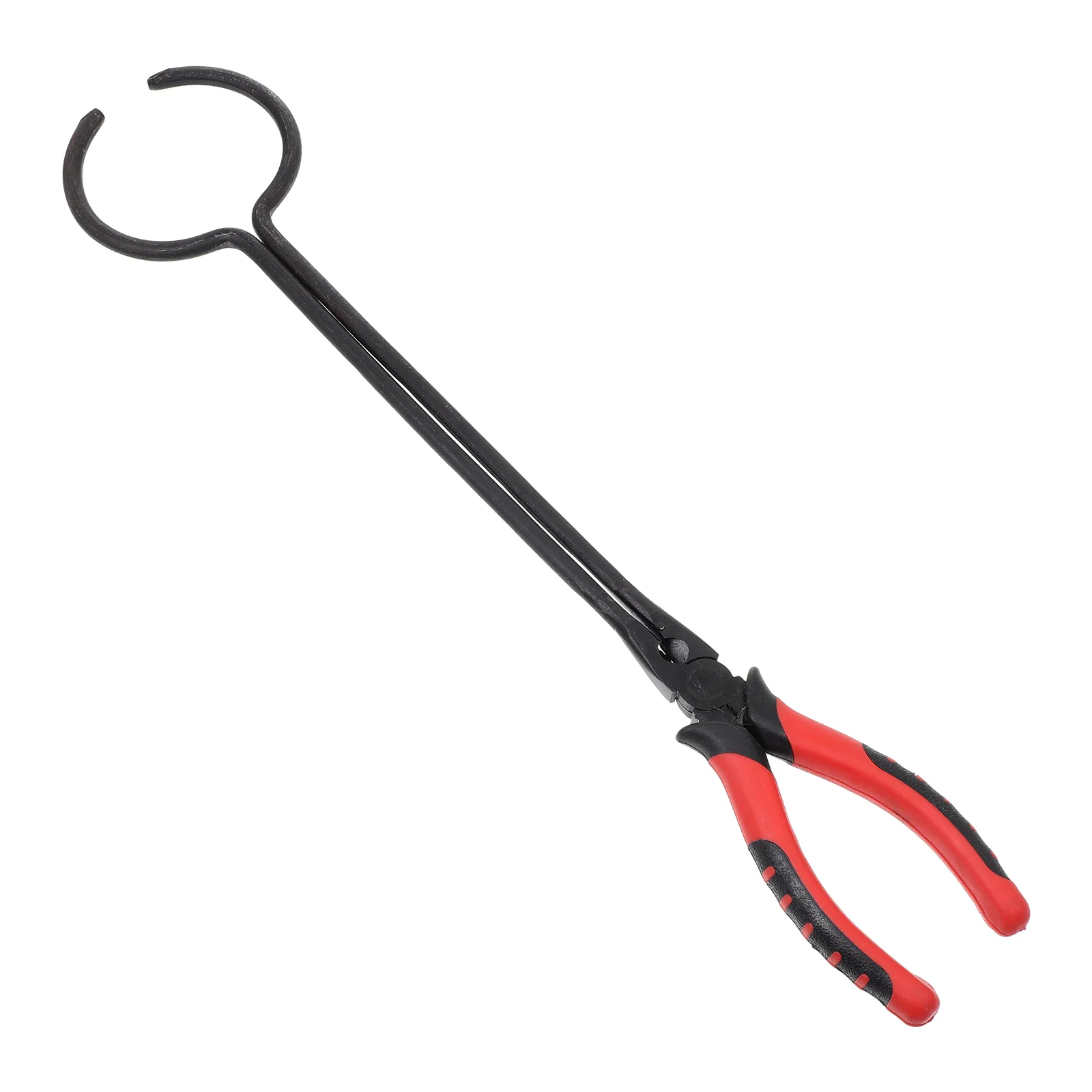 

Crucible Tongs Long Round Clamp Melting Furnace Supply Metal Smelting Tool Gold Holder