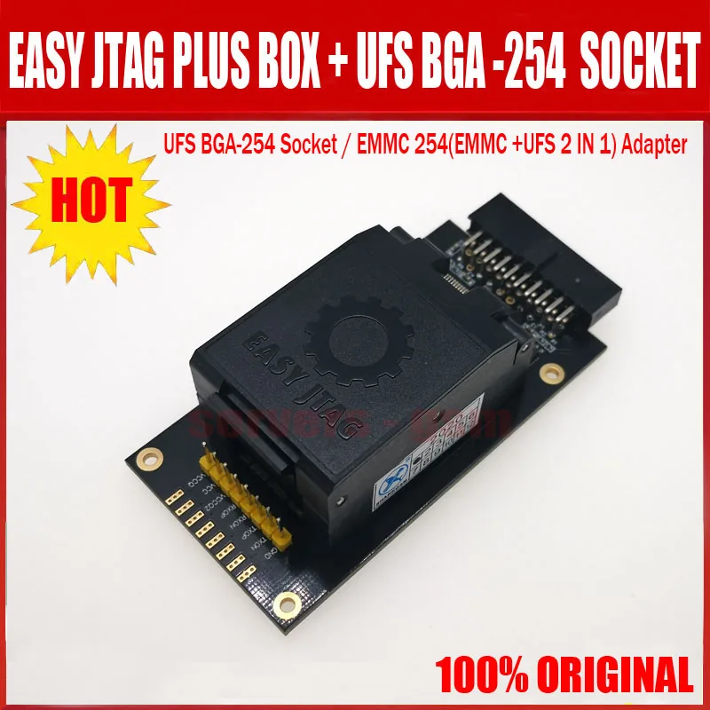 Новая версия 2022 года полный комплект Φ plus box Easy-Jtag + UFS адаптер/EMMC 254 - купить по