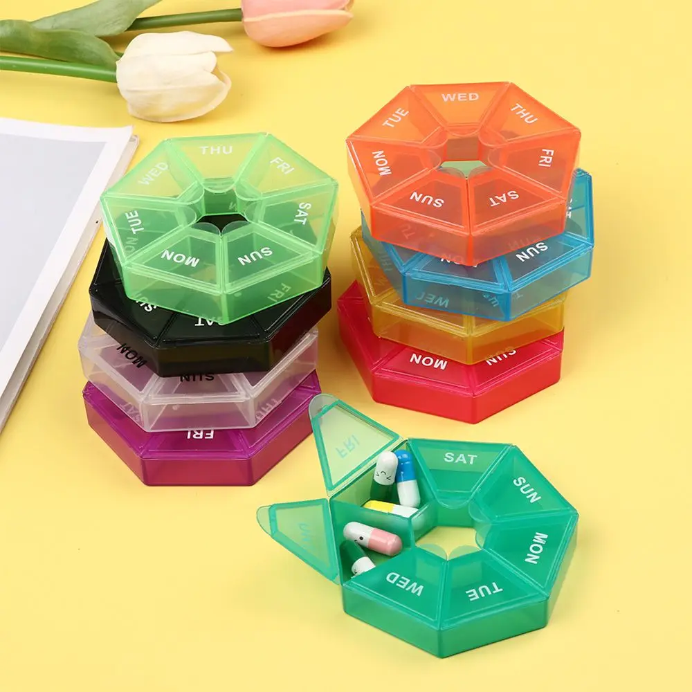 

Практичный портативный пластиковый контейнер для хранения таблеток, коробка для конфет, контейнер для таблеток, держатель для таблеток, че...