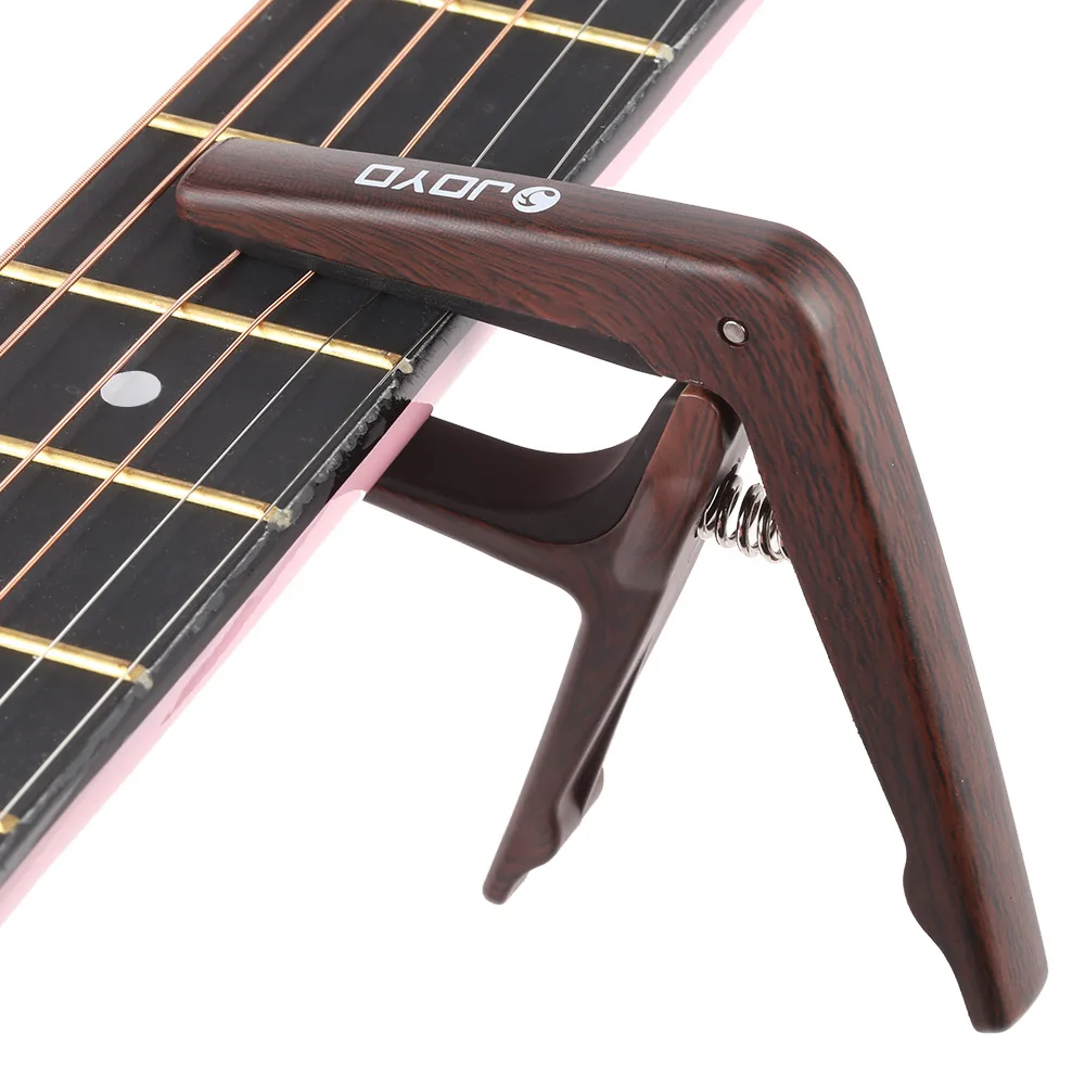

JOYO JCP-01 Light Guitar Capo Quick Change Clamp Key Plastic Steel for 6-String Acoustic Electric Guitar