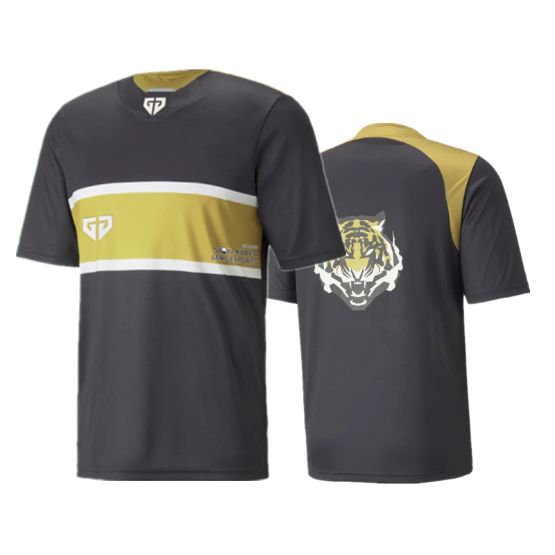 

2022 Gen.G E7 Jersey Hot Selling New GEN.G Gameday E-sports Jersey LOL League T-shirt Men and Women Tees Fan Party T-Shirt