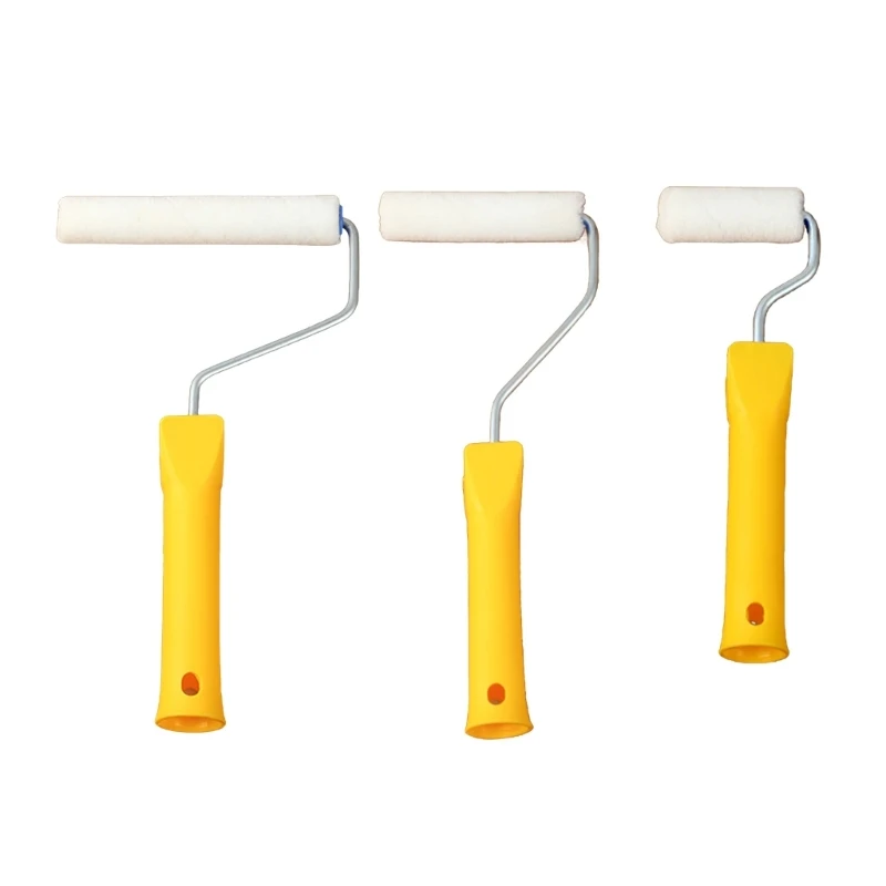 

Practical Paint Roller Mini Foam Paint Roller High-Density Foam Roller for Trim Painting Corners DIY Wall Painting