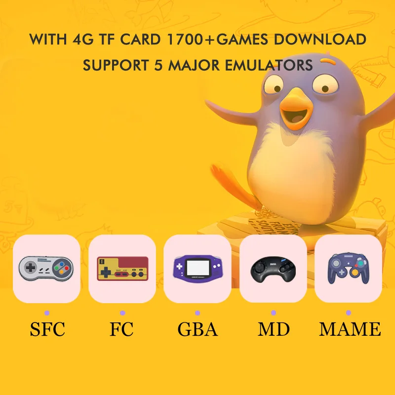 32-битная ностальгическая ТВ-видео игровая консоль с поддержкой 4K HDMI TV и