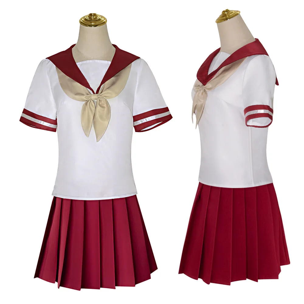 

The Girl I Like Forgot Her Glasses Sukimega Cosplay Suit Wig Anime Jk School Costume Heroine Sailor Skirt Schoolgirl Uniform