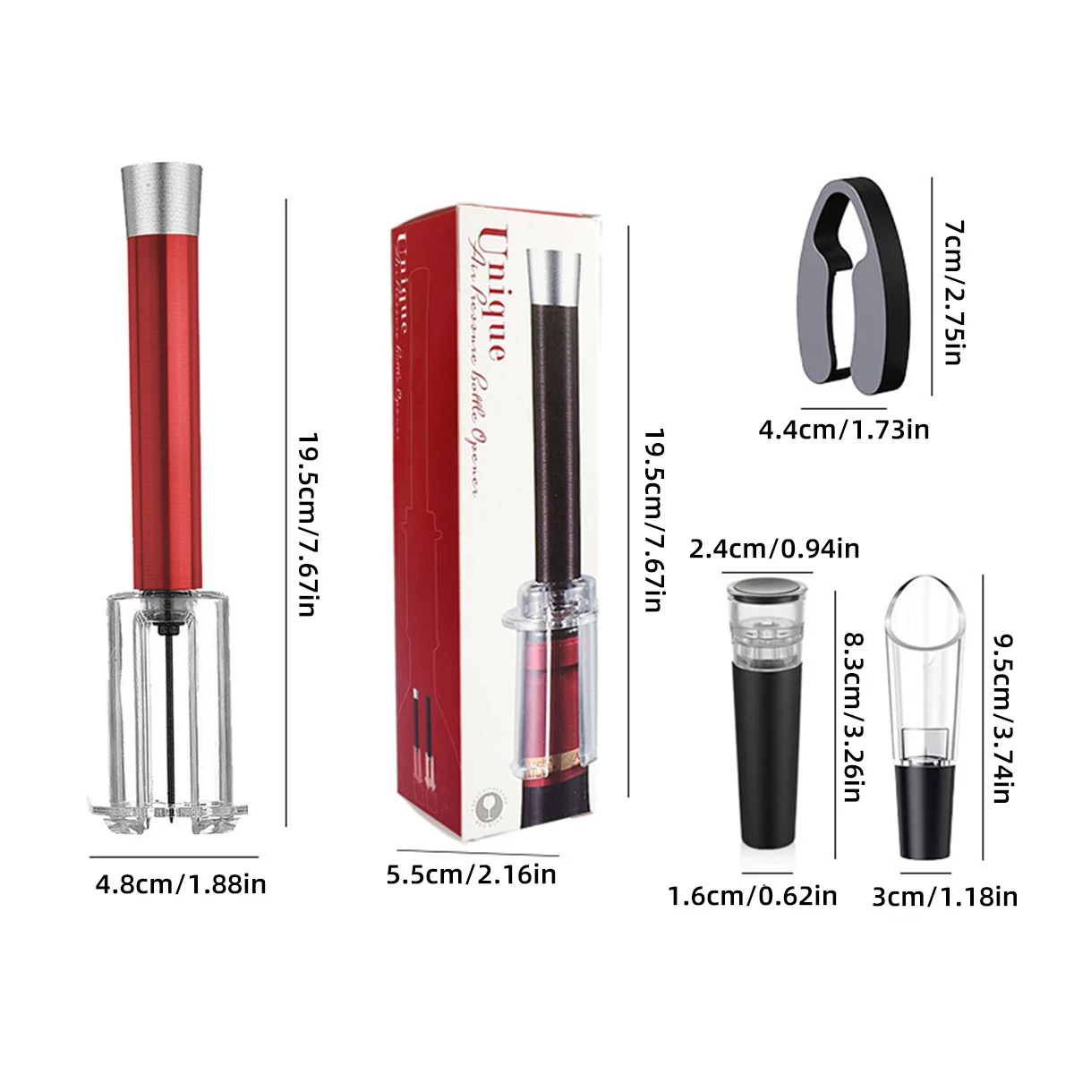 Набор для открывания вина воздушный насос набор открывалки открывалка бутылок