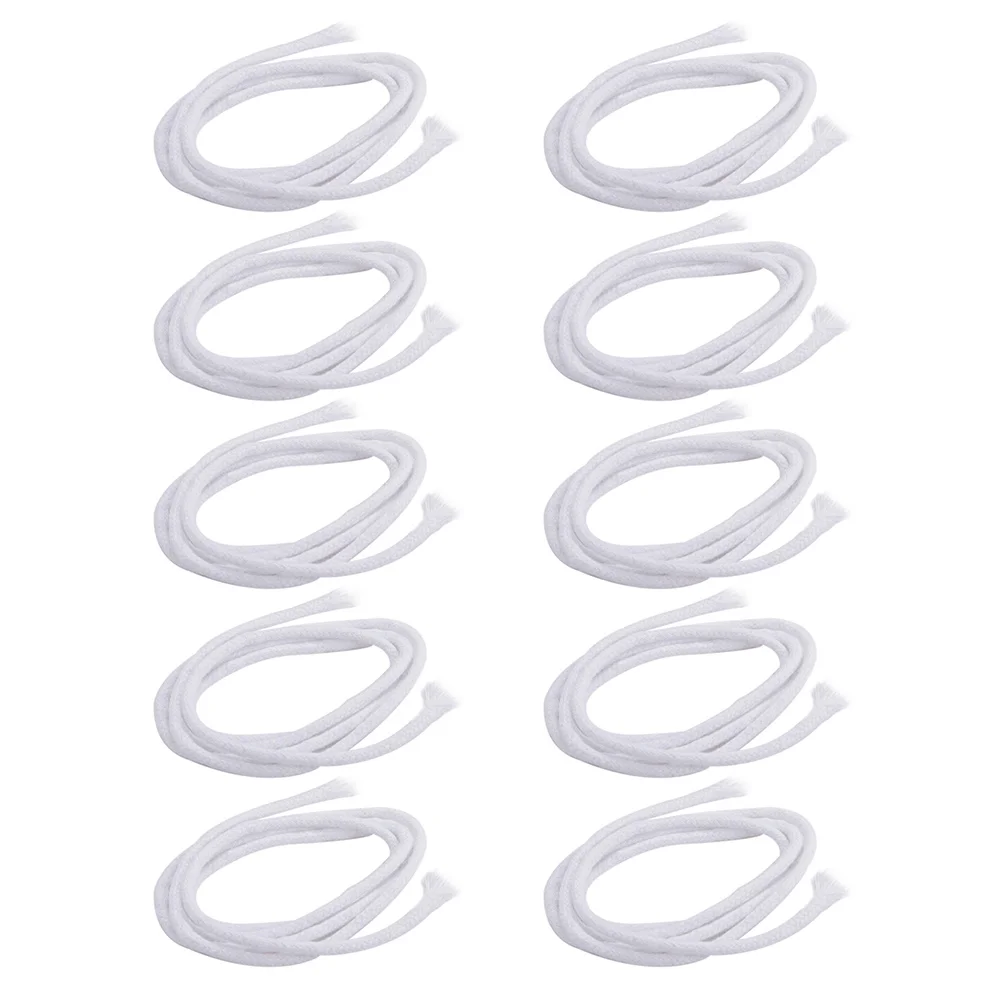 

20pcs Wicks Fiber Candle Wick Replacement Wick Alcohol Lamp Wick Round Wick for Daily Use School Labs