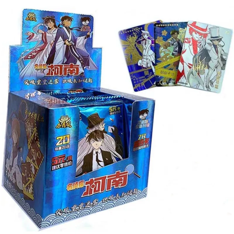 Оригинальная коллекция детективов Conans карты для игр настольные игрушки семьи