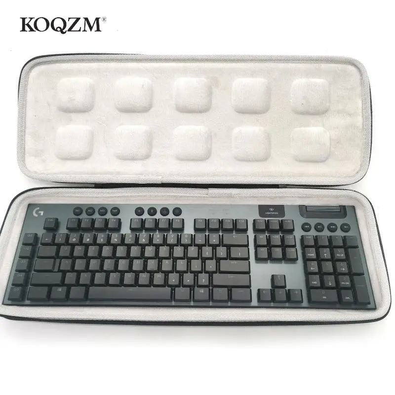 

EVA Hard Case for LogitechG913/G913 TKL/keys Mechanical Wireless Keyboard Travel Protective Carrying Storage Bag