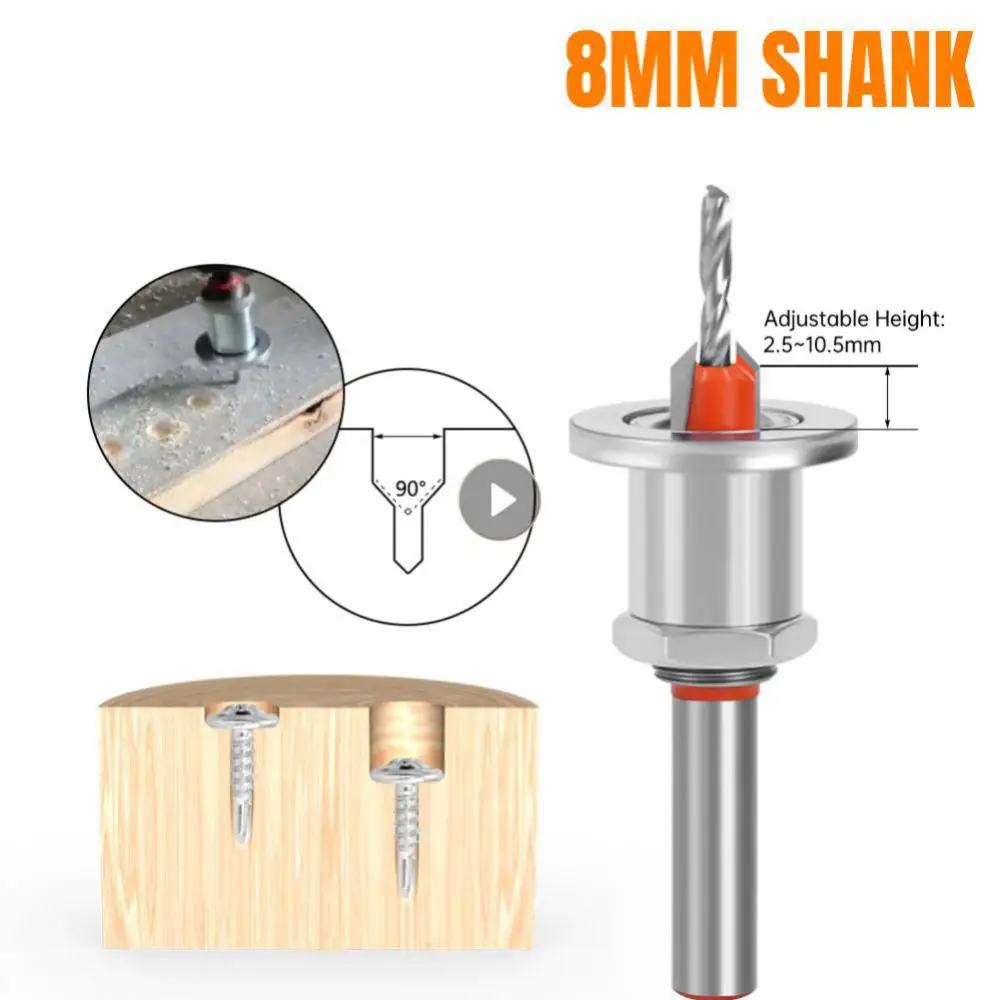 

1 шт., набор фрез 8 мм из быстрорежущей стали
