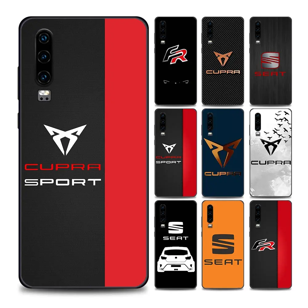 

Fashion 3D Seat Car Phone Case for Huawei P10 Lite P20 P30 P40 Lite P50 Pro Plus P Smart Z Soft Silicone