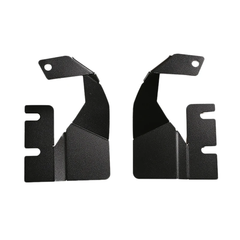 

2PCS Cover Spot Light Stand Metal Decorative Plate Anti-Scratch Plate for 2014-2021 Toyota