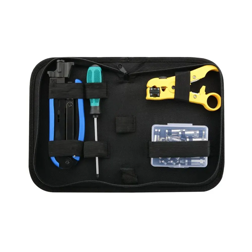 Набор для зачистки коаксиального кабеля регулируемый инструмент сжатия RG6 RG59 RG11