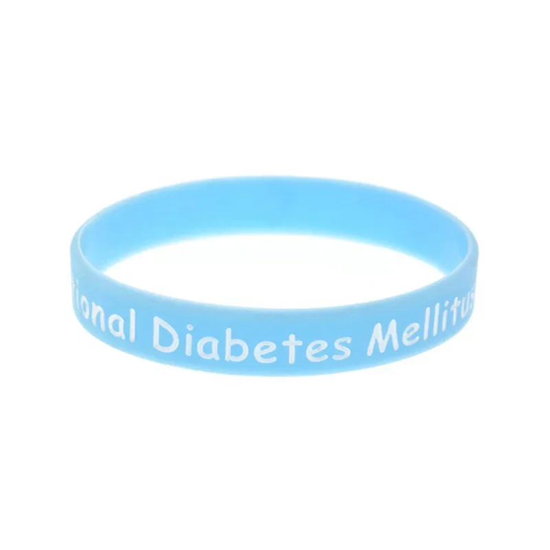 1 шт. браслет с оповещением жестов и диабетом Mellitus для экстренных женщин мужчин