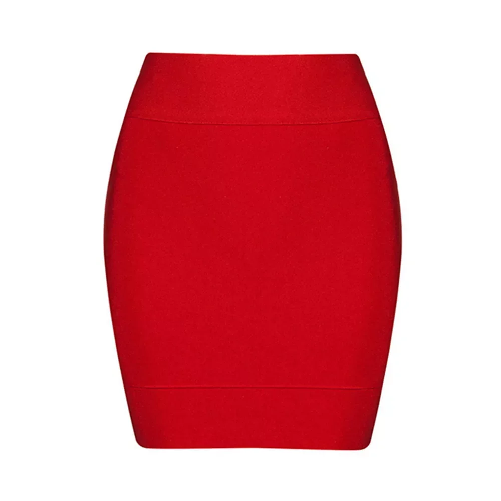 

New2022 Bandage Skirts Sexy Women Summer Black Red 2020 New Arrival Bodycon Skirt Elegant Celebrity Party Club Ladies Clothes