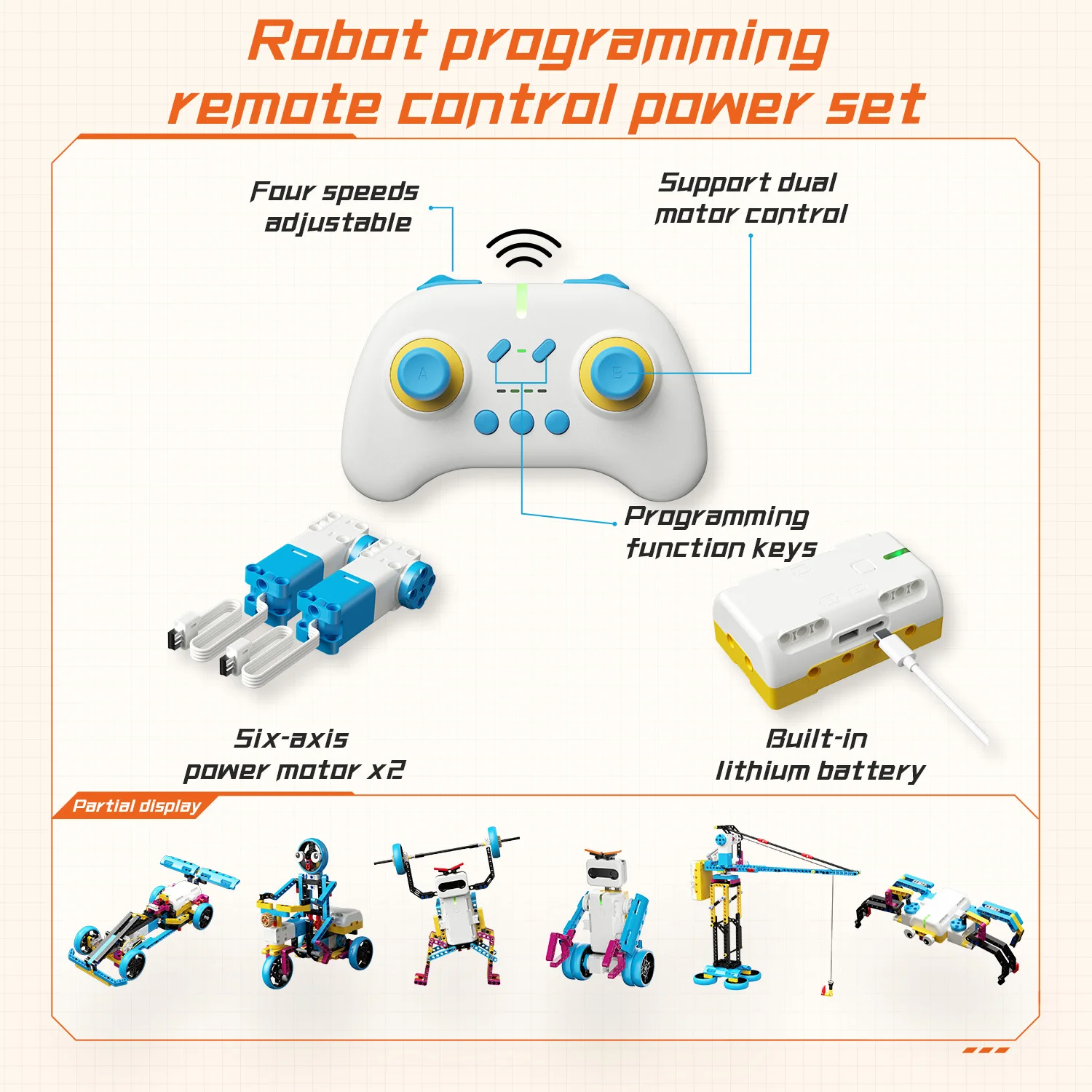 Игрушки с дистанционным управлением Dr. Luck детский программируемый Электрический