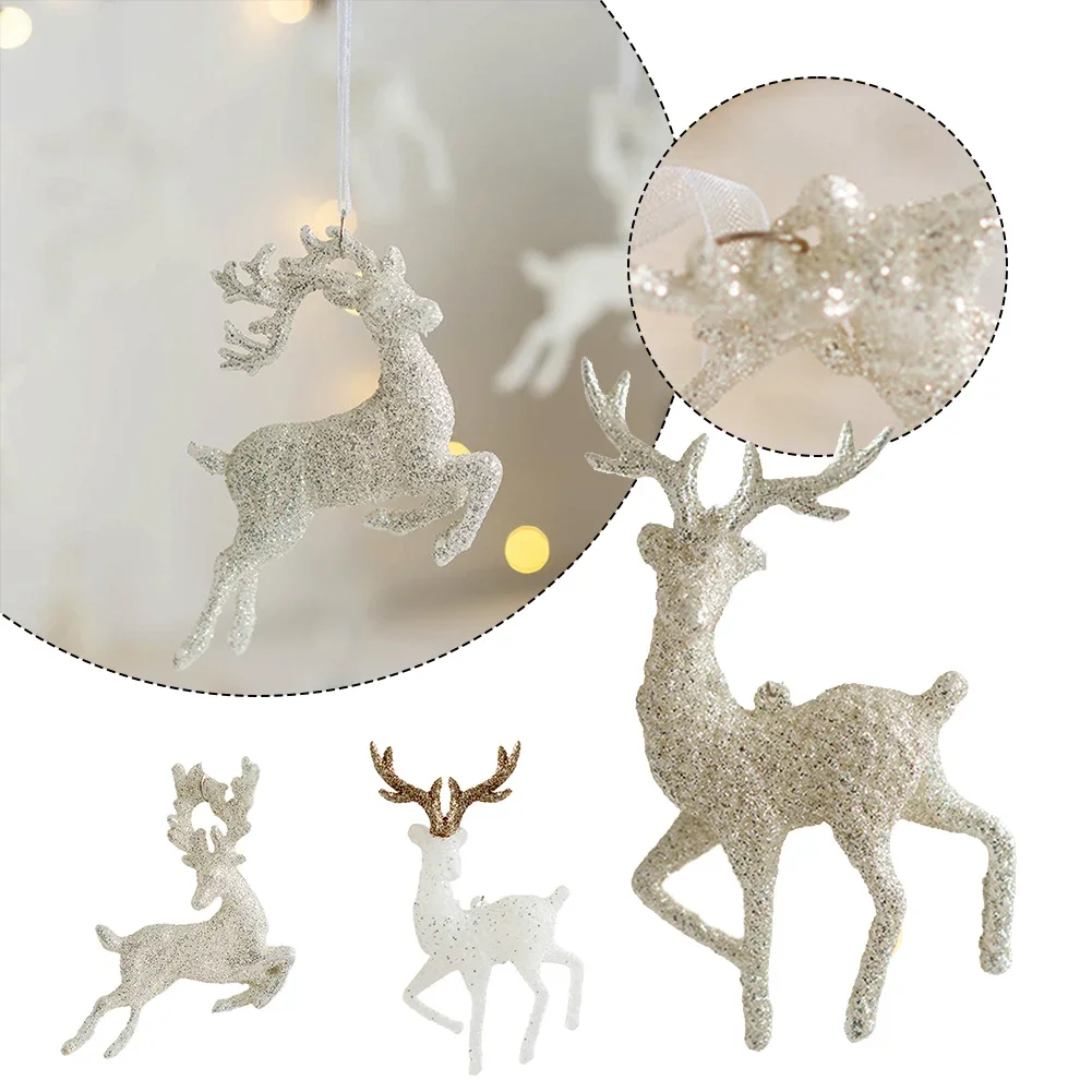 1 шт. украшение для рождественской елки подвеска в виде лося подвесные украшения