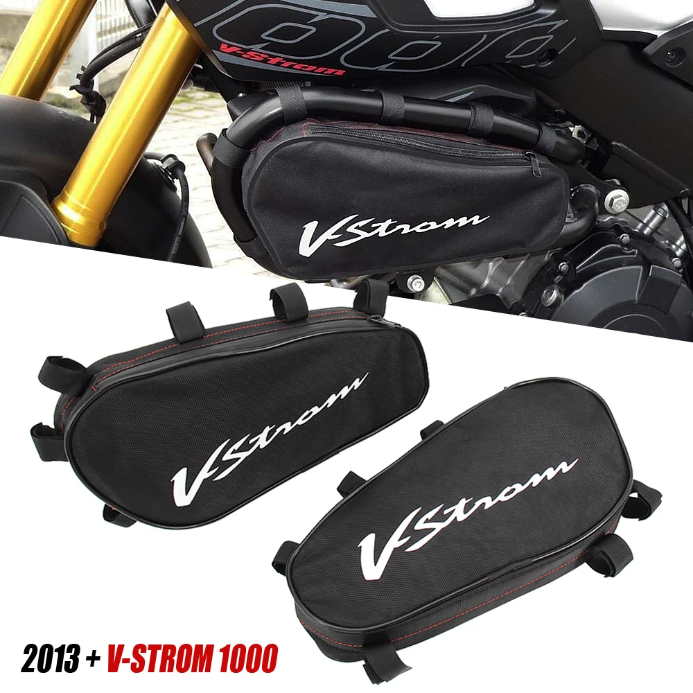 

2014-2020 2019 2018 2017 For SUZUKI V-STROM DL1000 DL 1000 Motorcycle Frame Crash Bar Waterproof Repair Bag Positioning Tool Bag