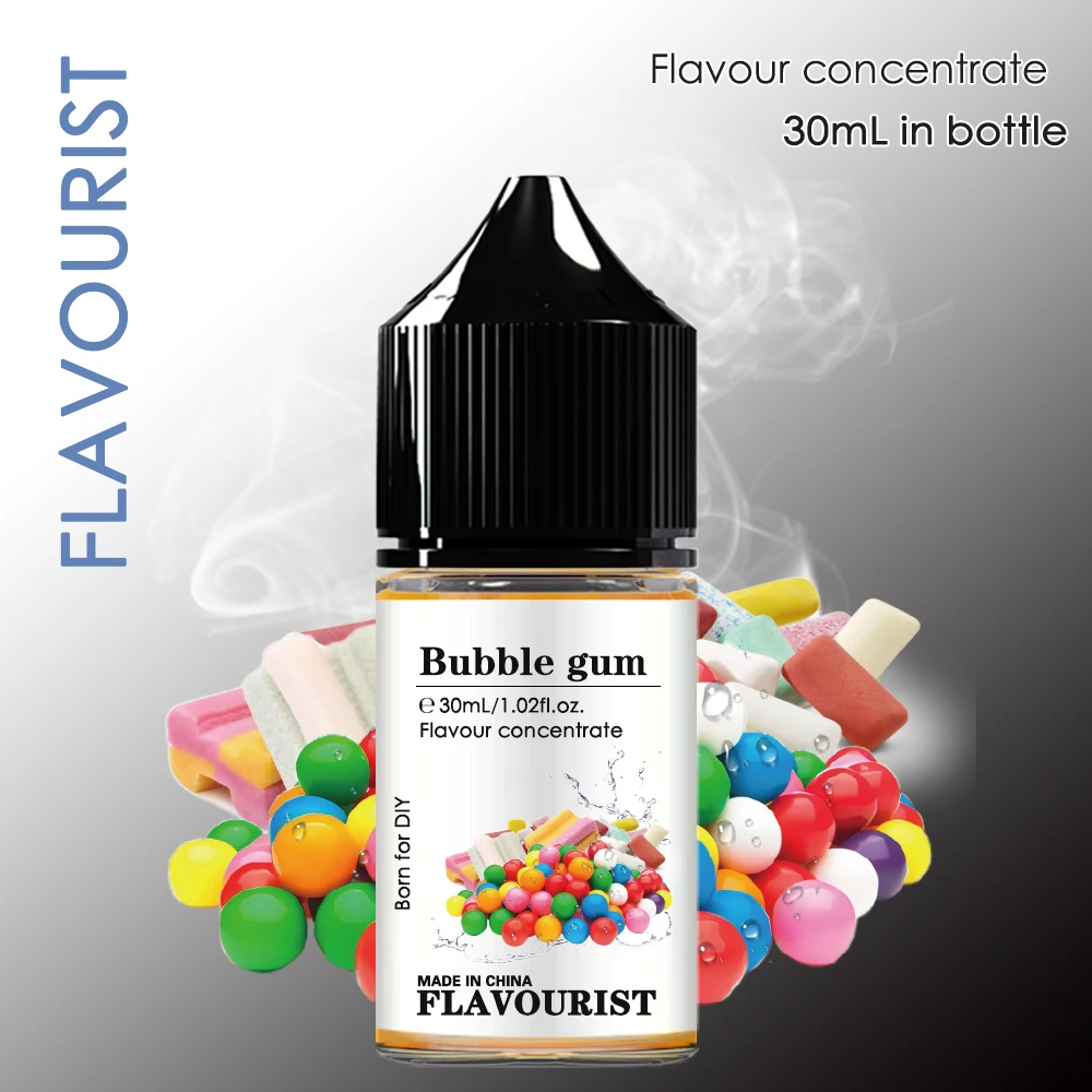 

FLAVOURIST Ароматизатор пузырчатой резинки Ароматизатор растворимости воды Концентрат