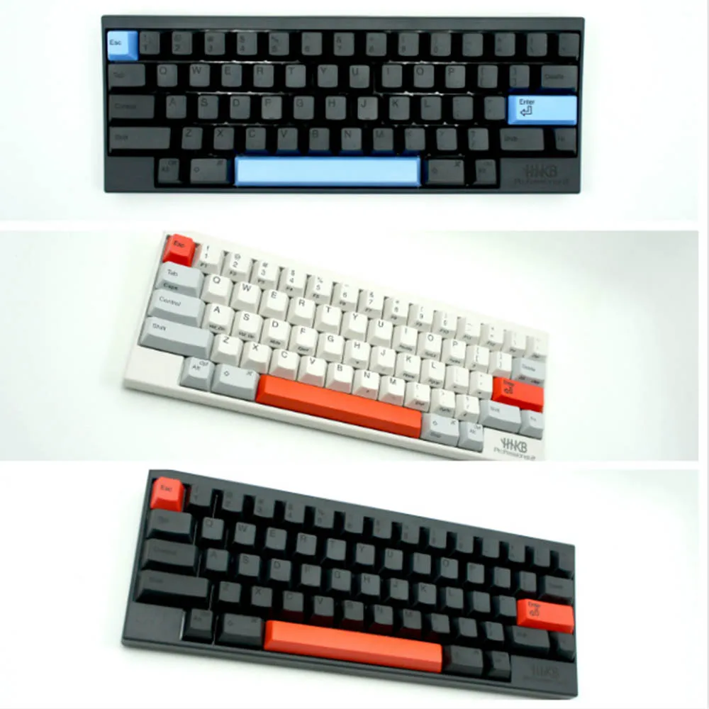 Клавиша клавиатуры ESC Enter PBT синяя зеленая красная клавиатура для LEOPOLD Realforce HHKB acitive
