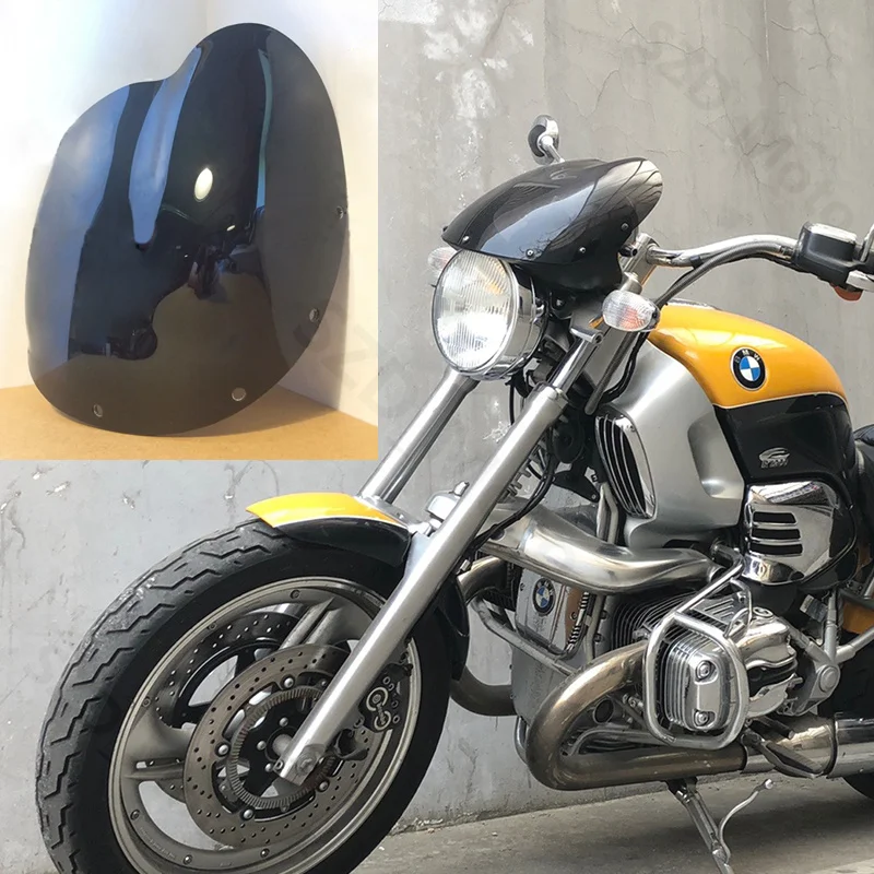 

Для R1200C R1200 C независимый стандартный козырек для лобового стекла, дефлекторы ветрового стекла, черные