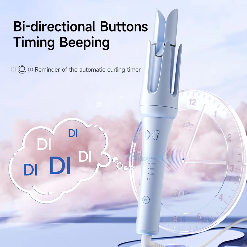 Автоматические вращающиеся щипцы для завивки волос Керамические автоматические