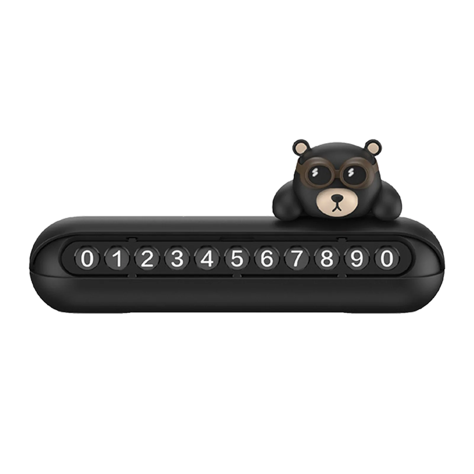 

Car Temporary Parking Card For Auto License Plate Temporary Stop Sign Phone Number Plate Hiddens Switch Auto Interior