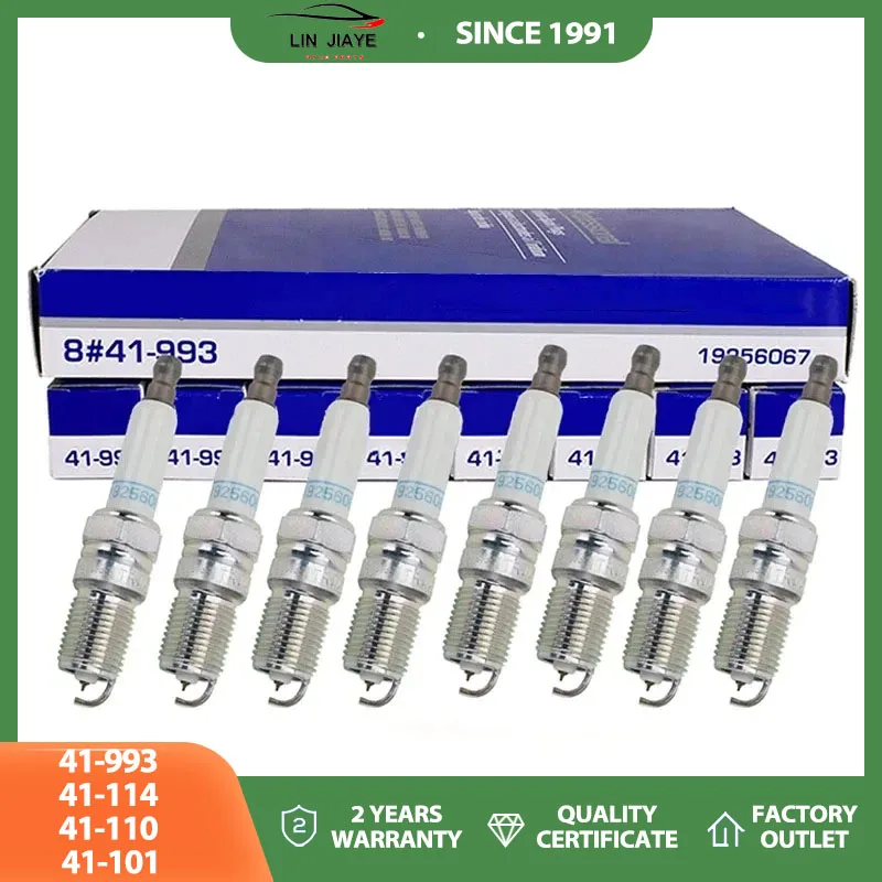 4 шт. 41-993 41-114 41-110 41-101 Buick Chevrolet Cadillac GMC Hummer 41-103 41-109 41-108 Новая иридиевая свеча