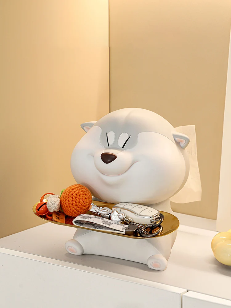 Декор для комнаты в скандинавском стиле креативный поднос хранения скульптуры и