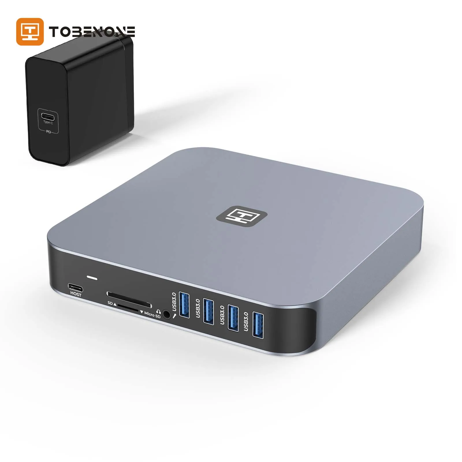 

Tobenone USB C Docking Station Dual Monitor for M1/M2 MacBook Pro/Air, Triple Display ForDell, Lenovo, HP, Surface