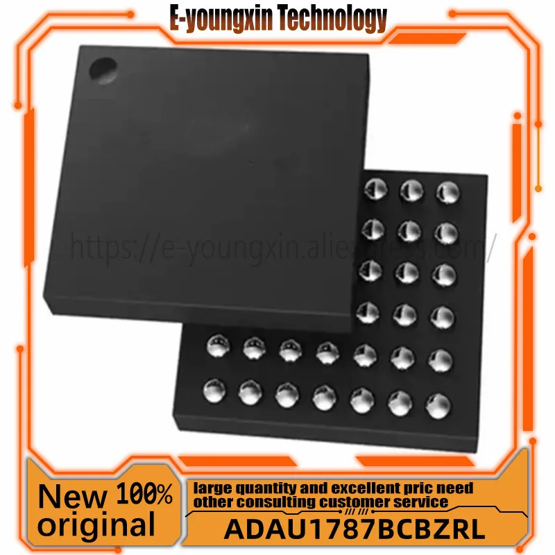 

1Pcs/LOT ADAU1787 ADAU1787BCBZ ADAU1787BCBZRL WLCSP-42 100% New Spot stock