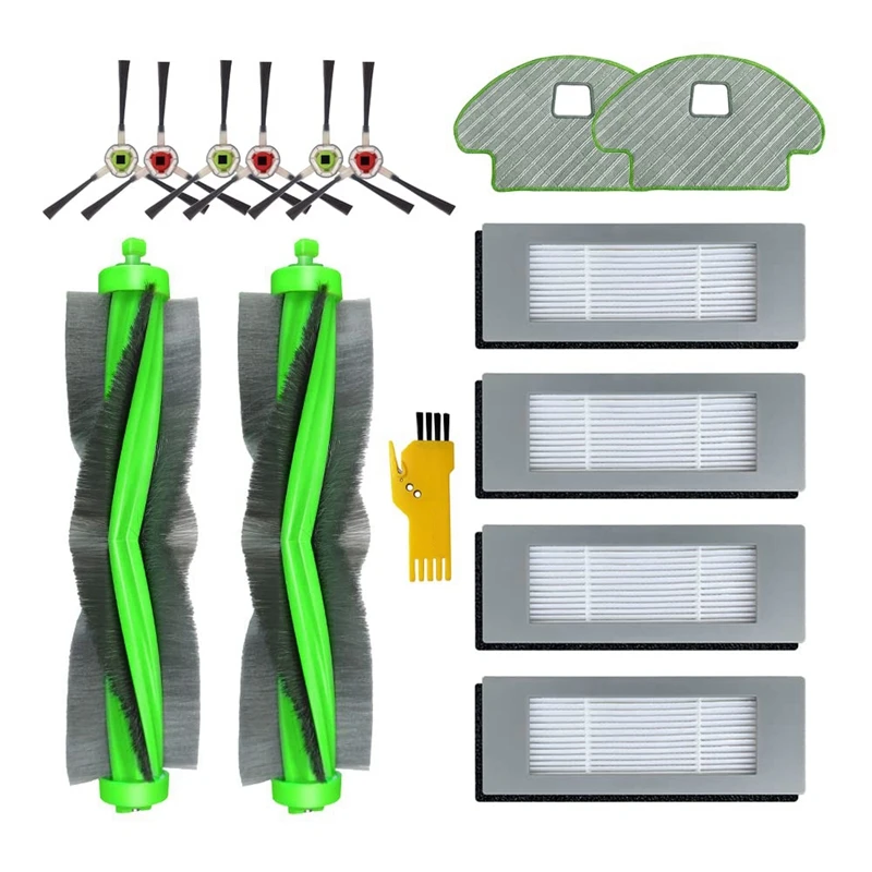 

Replacement Roller Brush Side Brush HEPA Filter Compatible For Irobot Roomba Combo R113840 Vacuum Cleaner Accessories