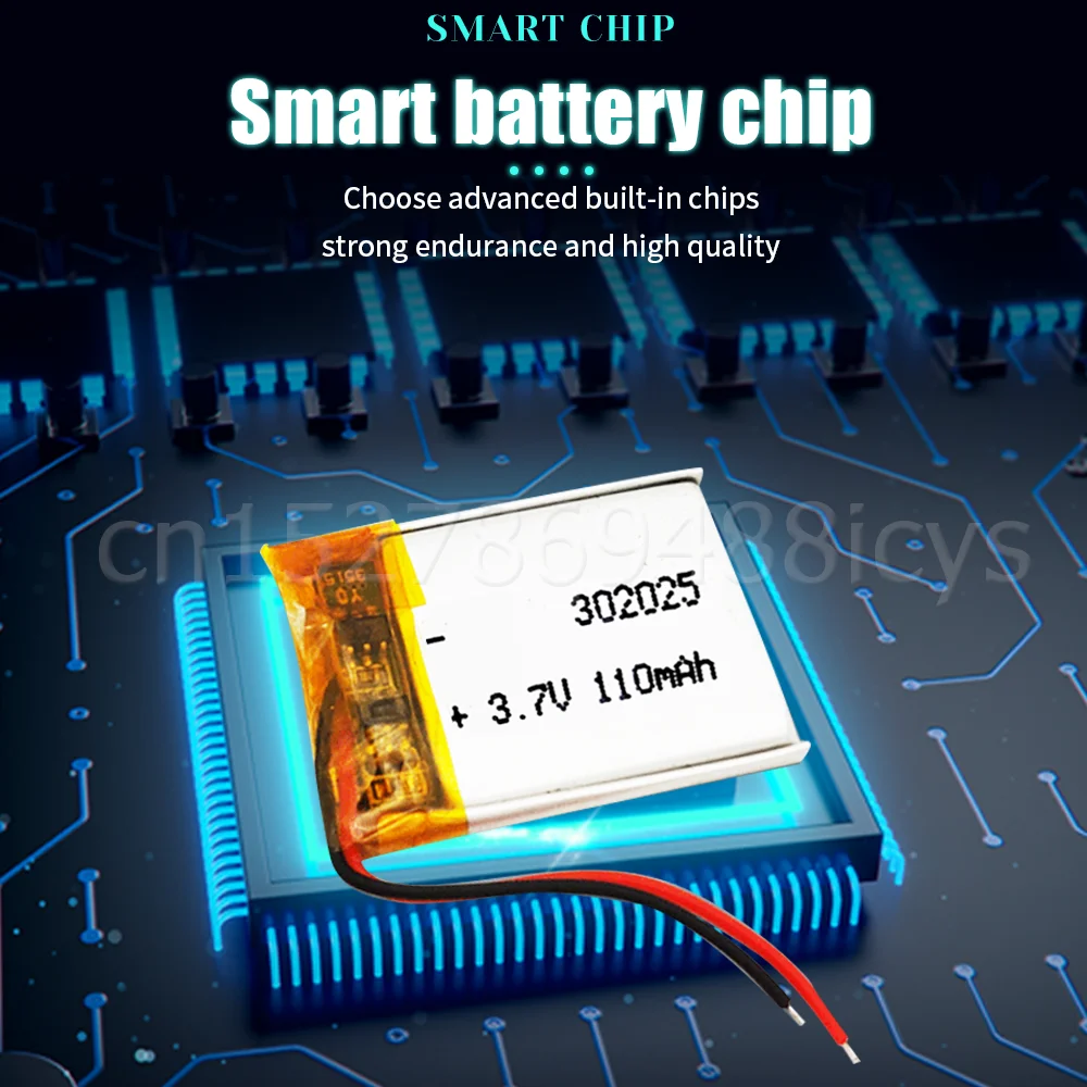 302025 110mAh 3 7 V Lipo литиевая полимерная аккумуляторная батарея для MP3 MP4 MP5 игрушка GPS