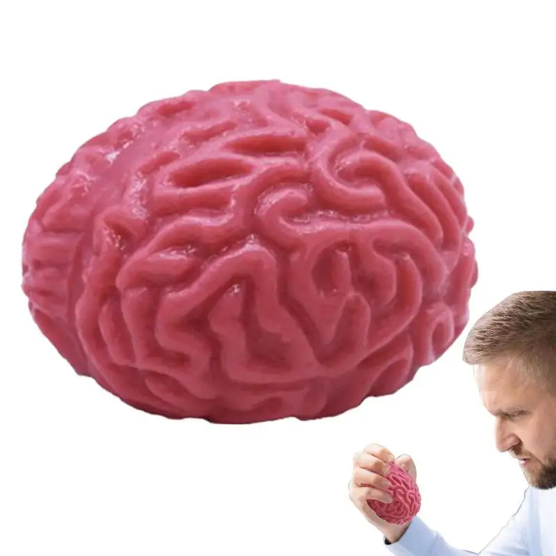 Антистрессовая игрушка Flippy Brain Squishy Squeeze Fidget Toy Cool Stuff Kids СДВГ аутизм облегчение