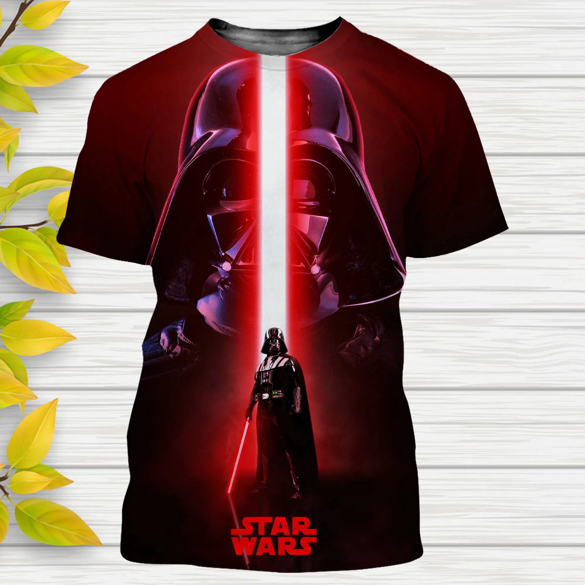 

Star War Darth Vader Disney men women Short Sleeve casual style 3D print t shirt Summer Casual Streetwear Tee Tops Cartoon