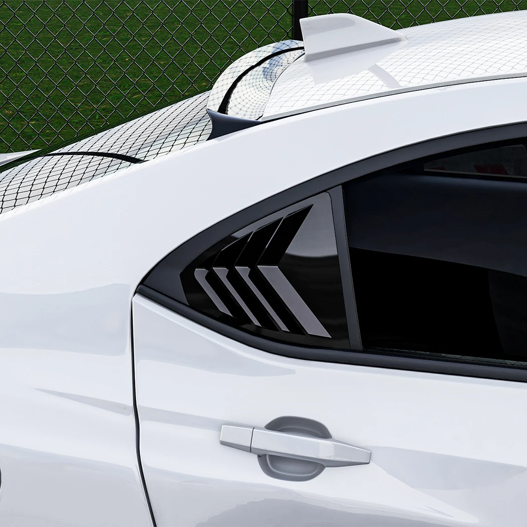 2 шт. накладка на заднее окно автомобиля для Subaru WRX STI VB 2022+ оконная жалюзи боковая