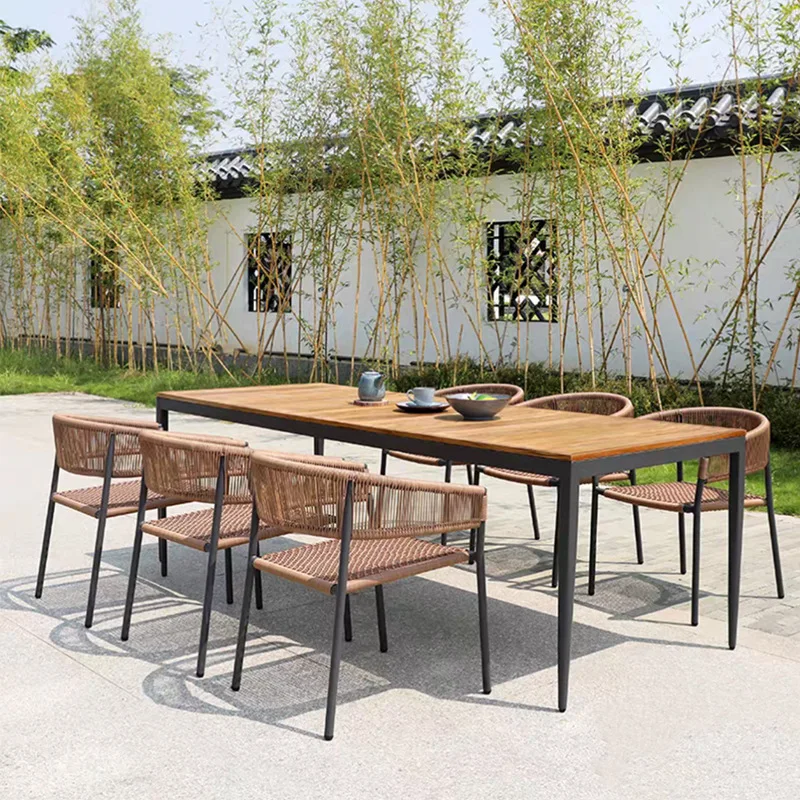 

Outdoor tables, chairs, teak tables, outdoor restaurants, cafes, armrests, rattan tables and chairs
