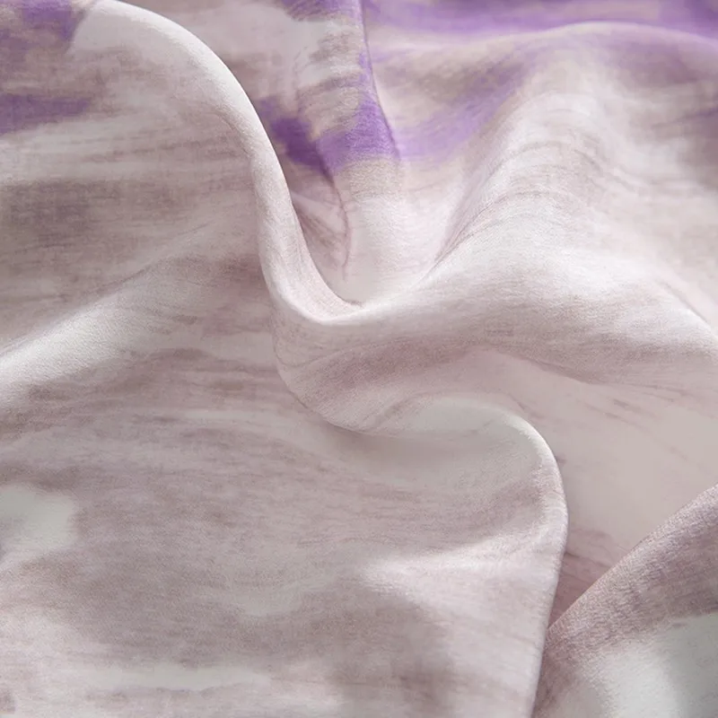 Высококачественная шелковая плиссированная юбка в стиле Прованс во французском