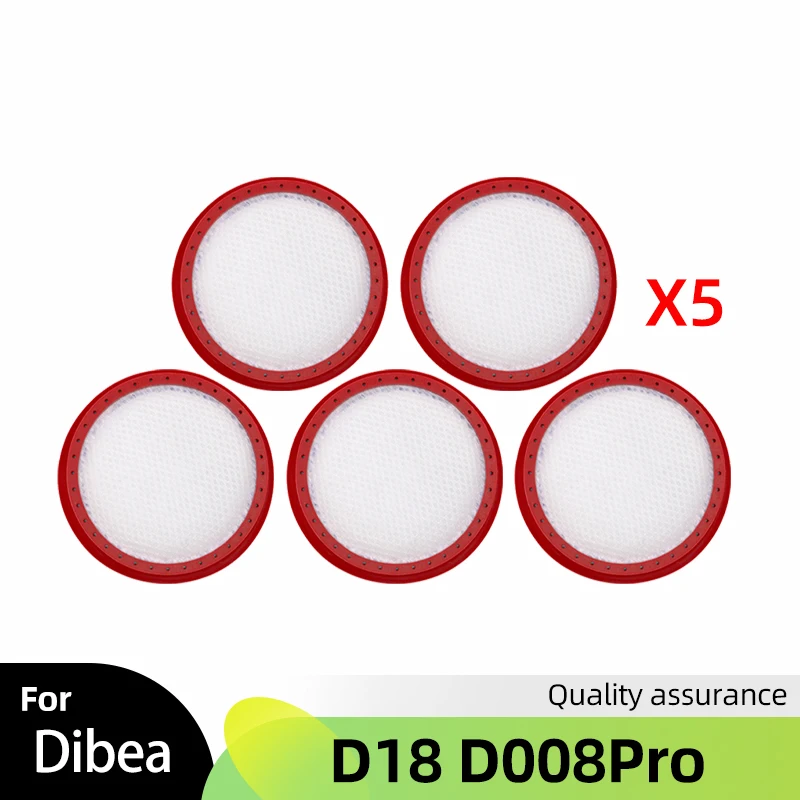 Съемный Набор фильтров для Dibea D18 D008Pro Запчасти для пылесоса, аксессуары для замены фильтров
