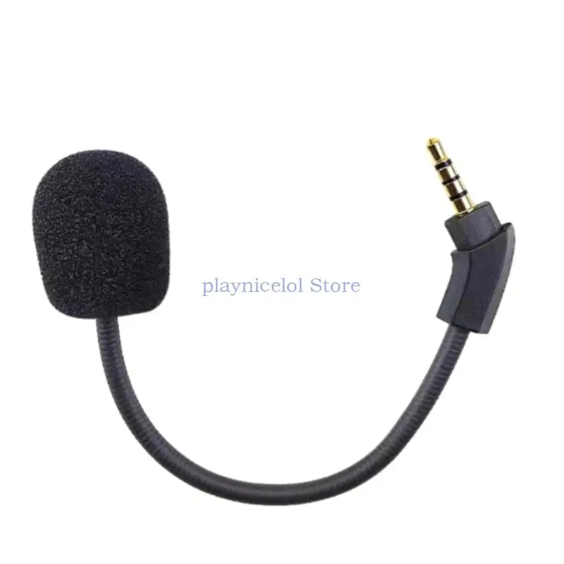 

Quality Headset Flexible Microphone for Cloud Revolver S Gaming Headset Accessory Improved Sound Quality, Easy to Use E8BA