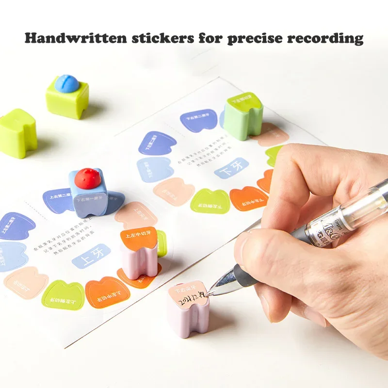 Деревянная коробка детский дневной бокс для зубов с рисунком динозавра